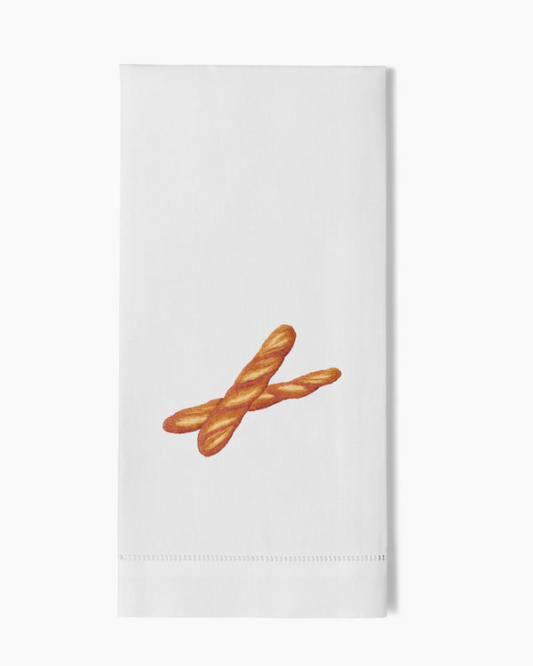Photo of the Baguettes Hand Towel ensemble.