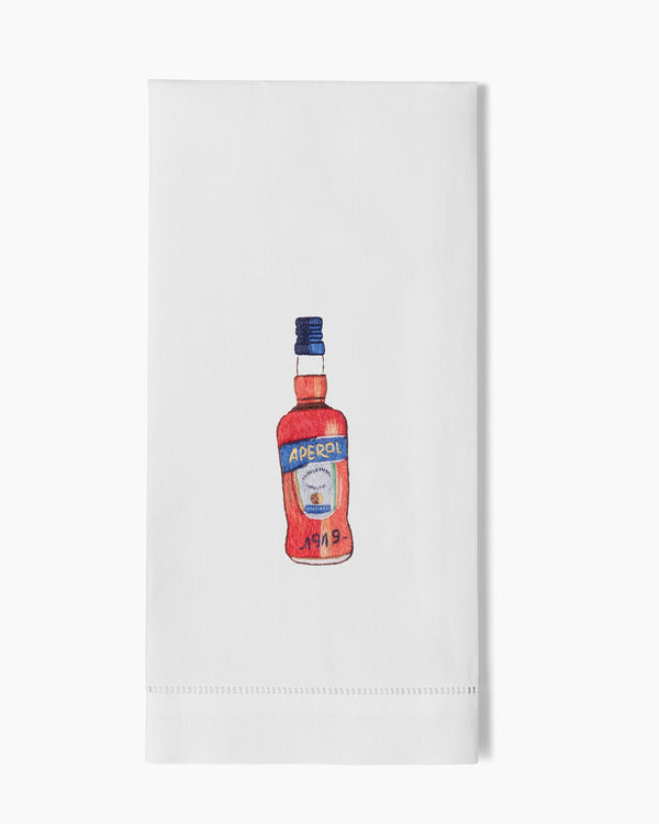Photo of the Aperol Hand Towel ensemble.