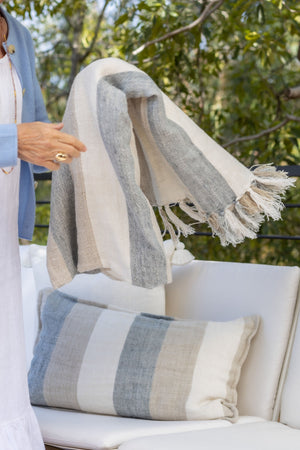 Photo of the Monterey | Throw Blanket ensemble.