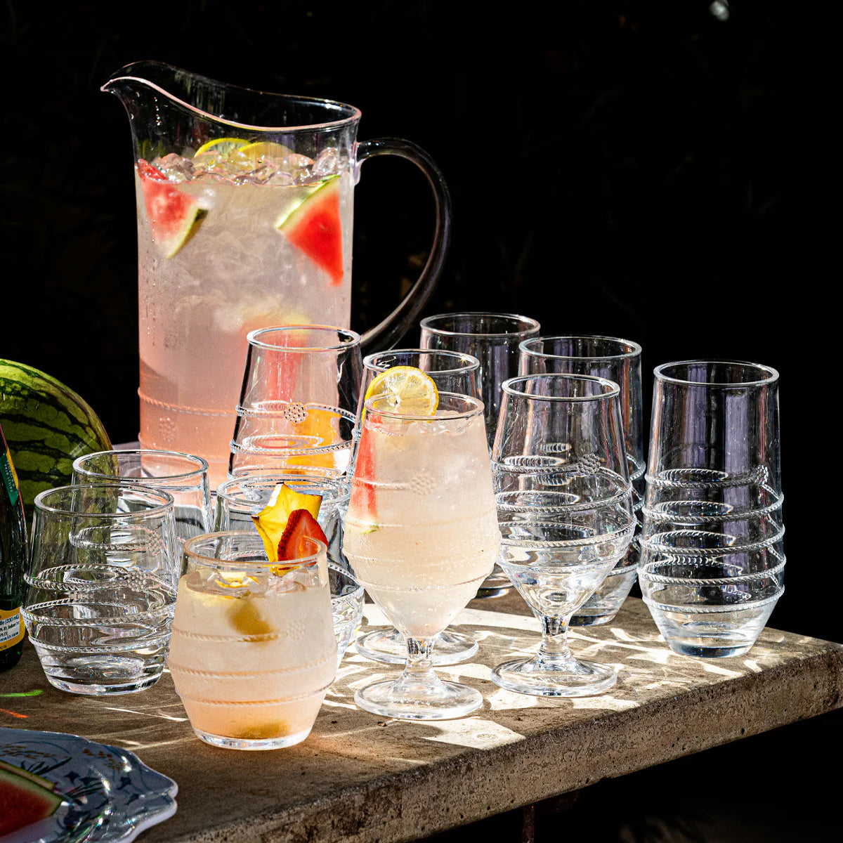 Amalia Acrylic | Goblet Set