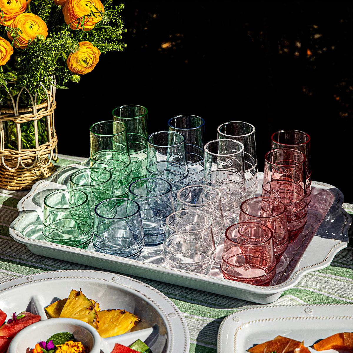 Amalia Acrylic | Large Tumbler Set