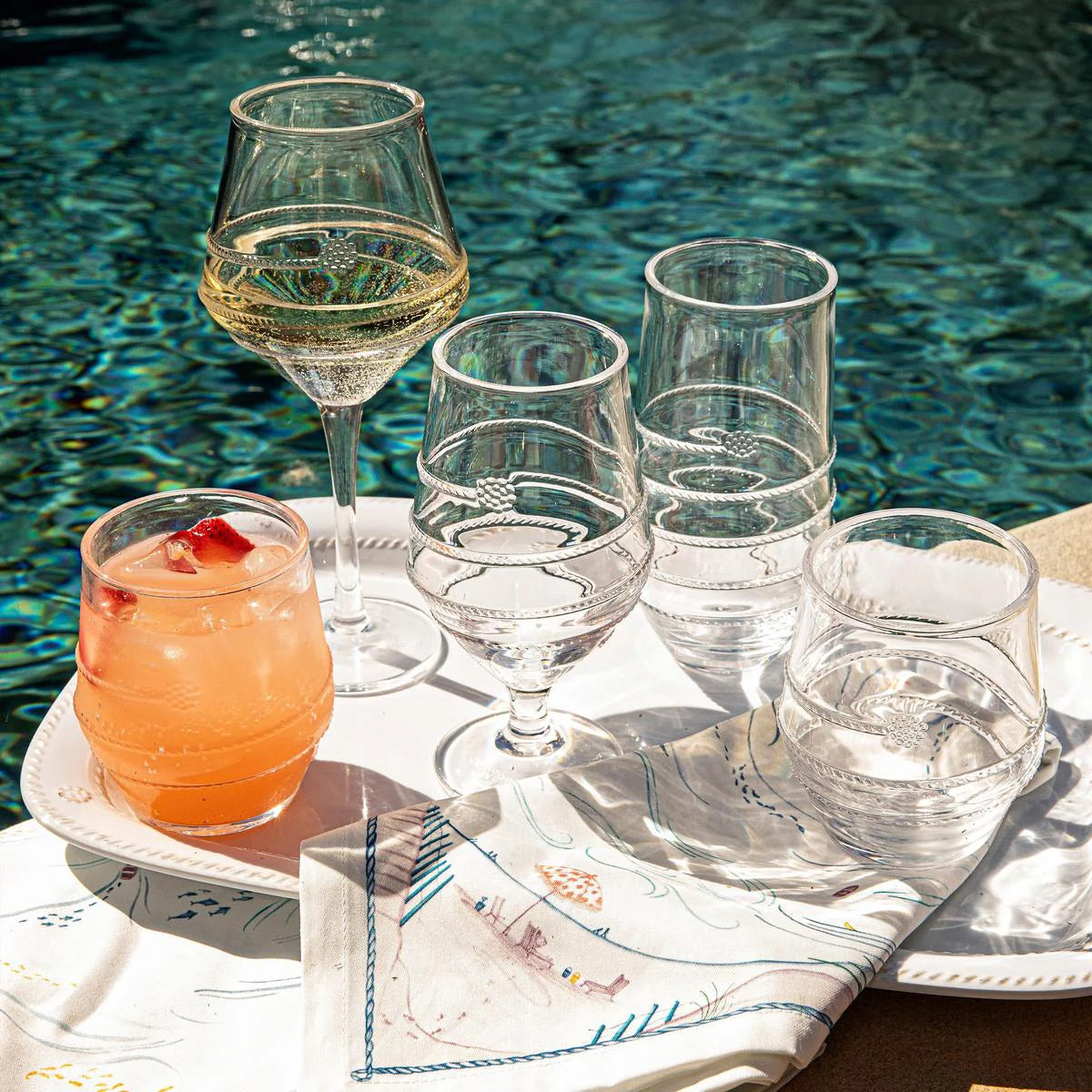Amalia Acrylic | Wine Glass Set