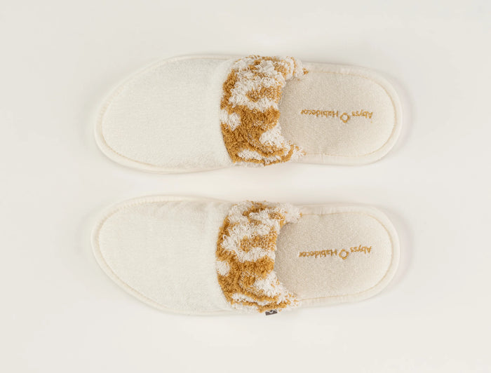 Photo of the Sauvage | Slippers ensemble.