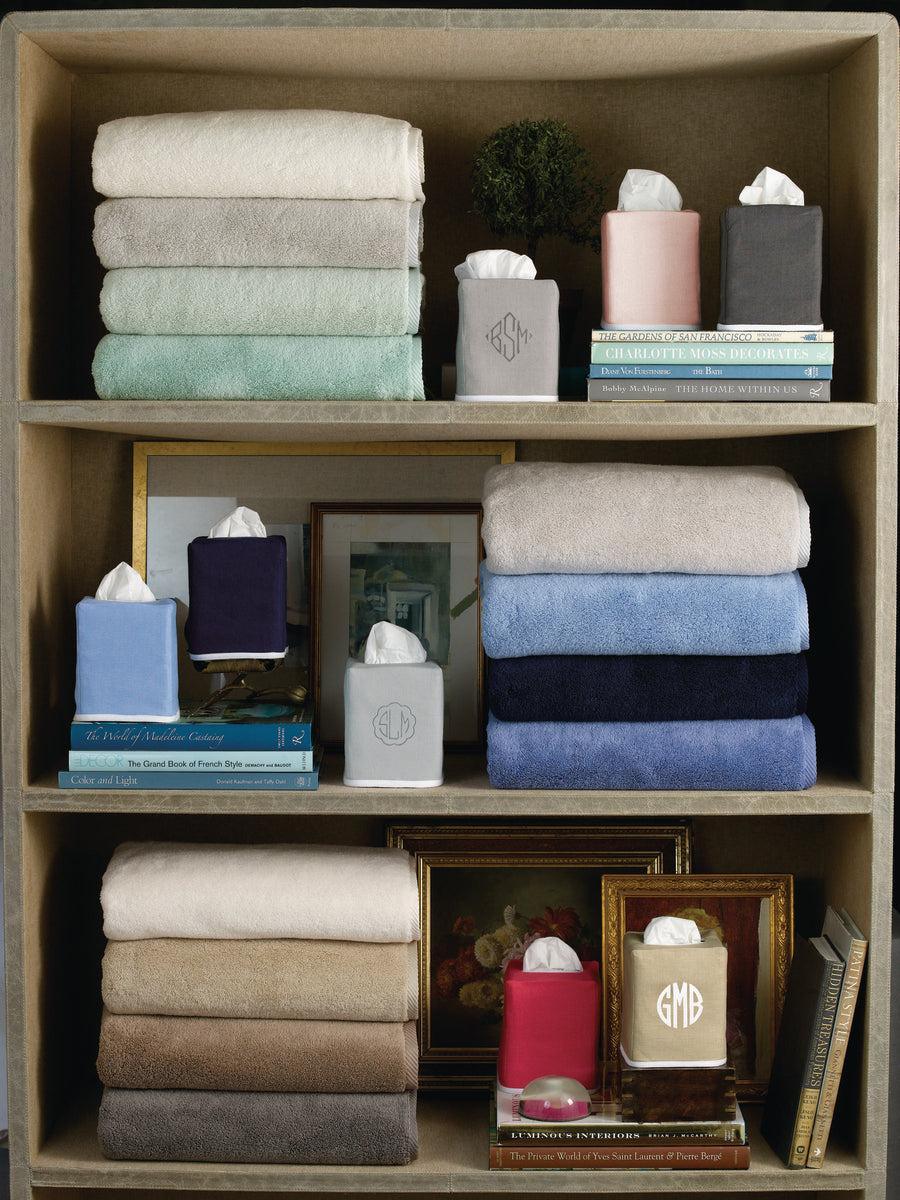 Chelsea | Dyed Linen Tissue Box Cover