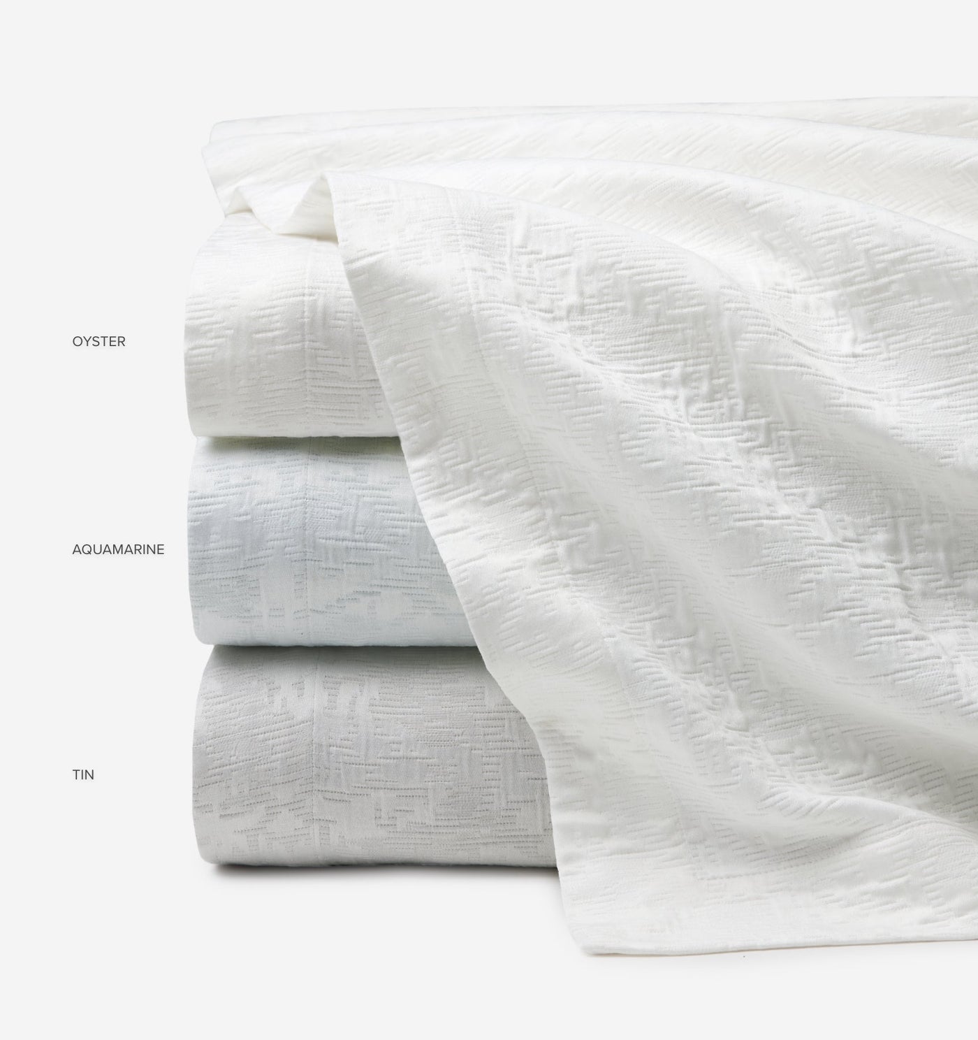 Sferra Aldino | Coverlet Oyster