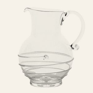 Photo of the Amalia | Glass Round Pitcher ensemble.