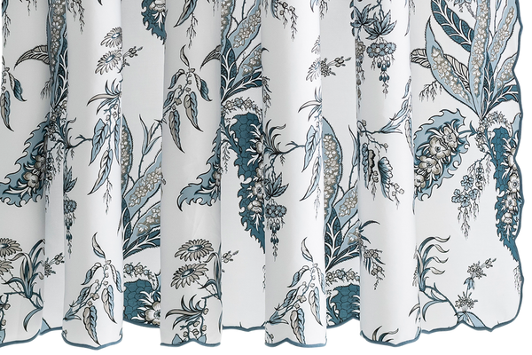 Photo of the Apolline Shower Curtain ensemble.