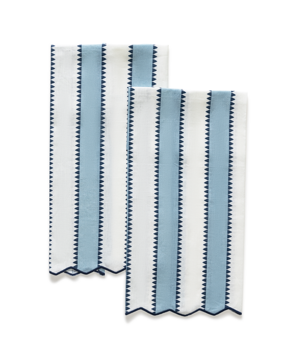 Apollo Stripe | Guest Towel Set