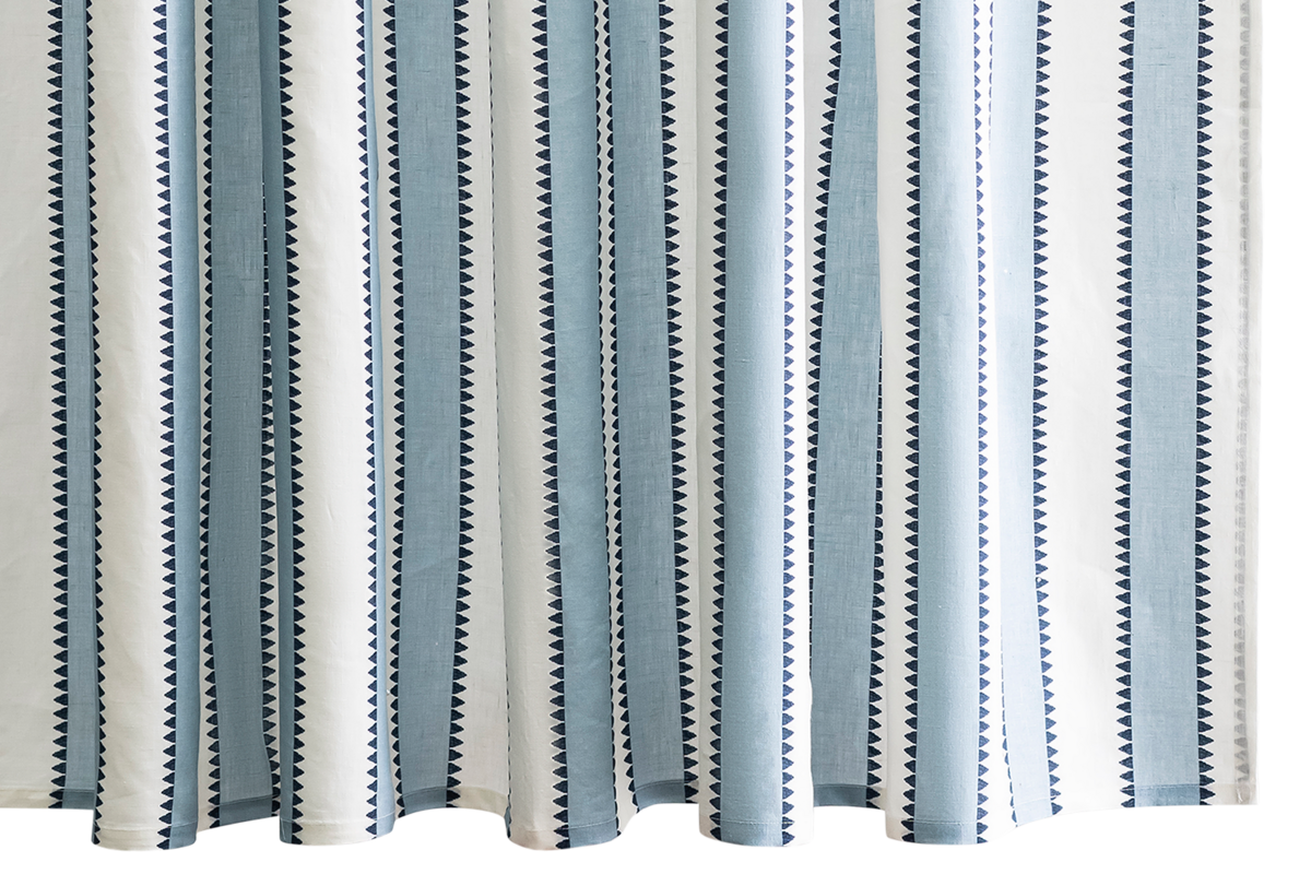 Apollo Stripe Shower Curatin