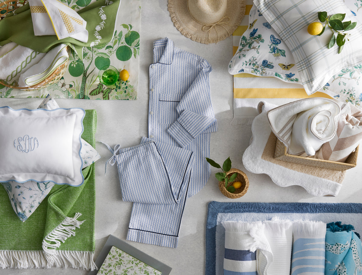 Matteo | Seersucker Pajama Set