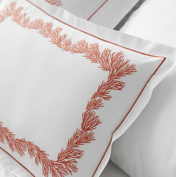 Photo of the Atoll | Pillow Sham ensemble.