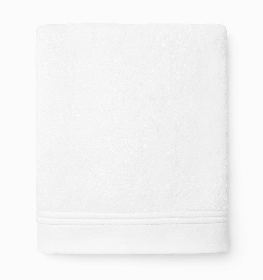 Sferra Aura Nuova | Bath Towel White/White