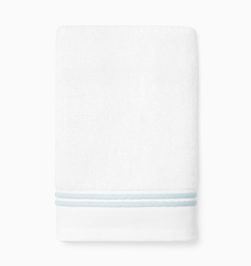Sferra Aura Nuova | Hand Towel White/Aqua