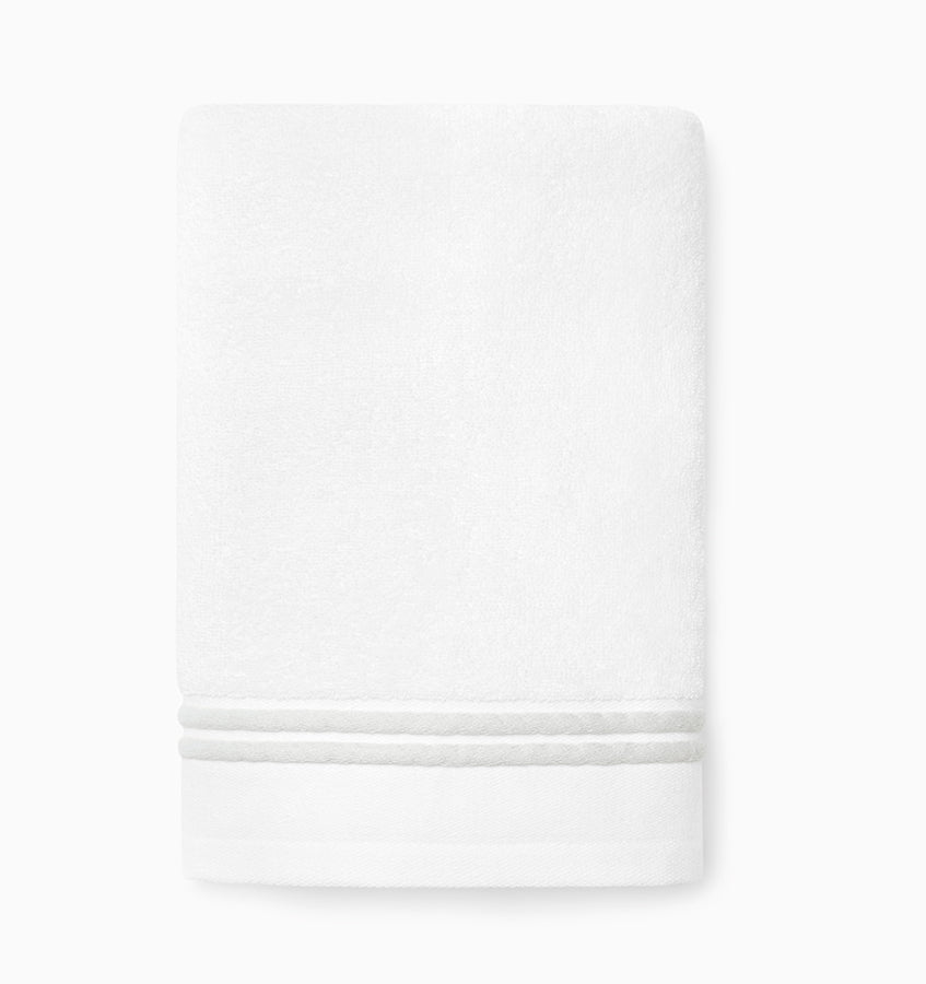Sferra Aura Nuova | Hand Towel White/Lunar