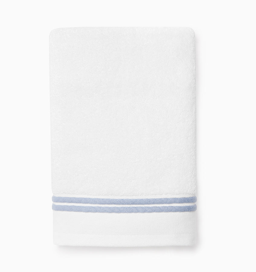 Sferra Aura Nuova | Hand Towel White/Sea