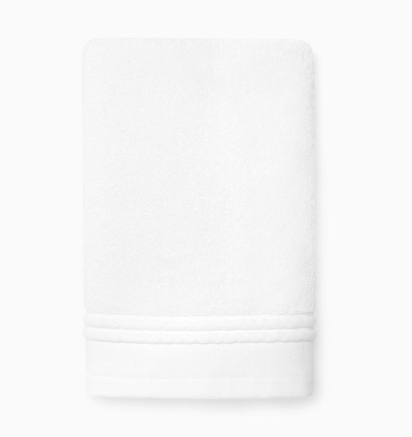 Sferra Aura Nuova | Hand Towel White/White
