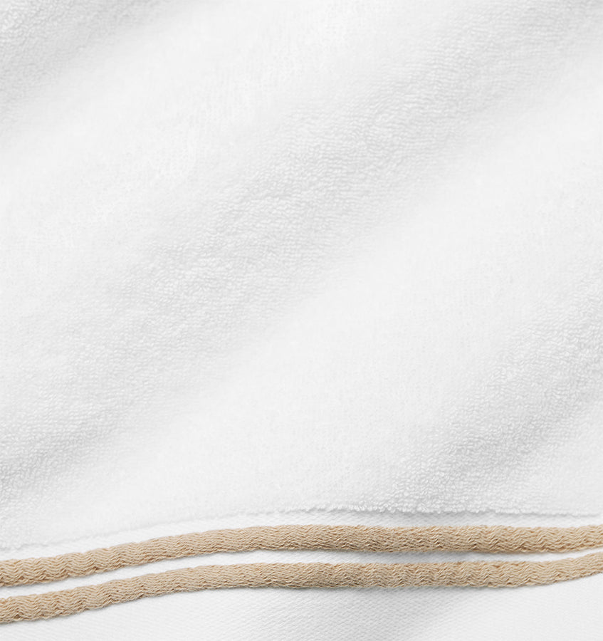 Sferra Aura Nuova | Hand Towel White/Sand
