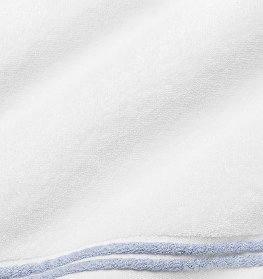 Sferra Aura Nuova | Washcloth White/Sea