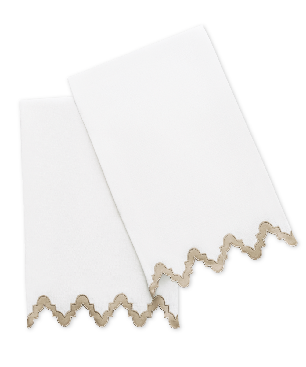 Aziza | Linen Guest Towel Set