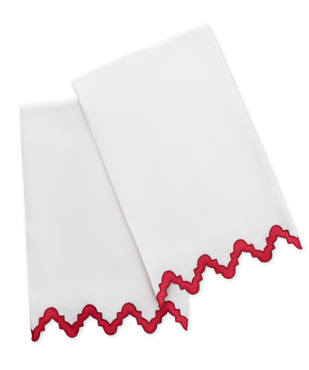 Aziza | Linen Guest Towel Set