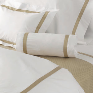 Photo of the Lowell | Neckroll Sham ensemble.
