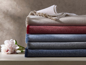Photo of the Agnes Throw Blanket ensemble.
