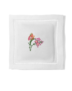 Photo of the Butterflies & Flower Sachet ensemble.