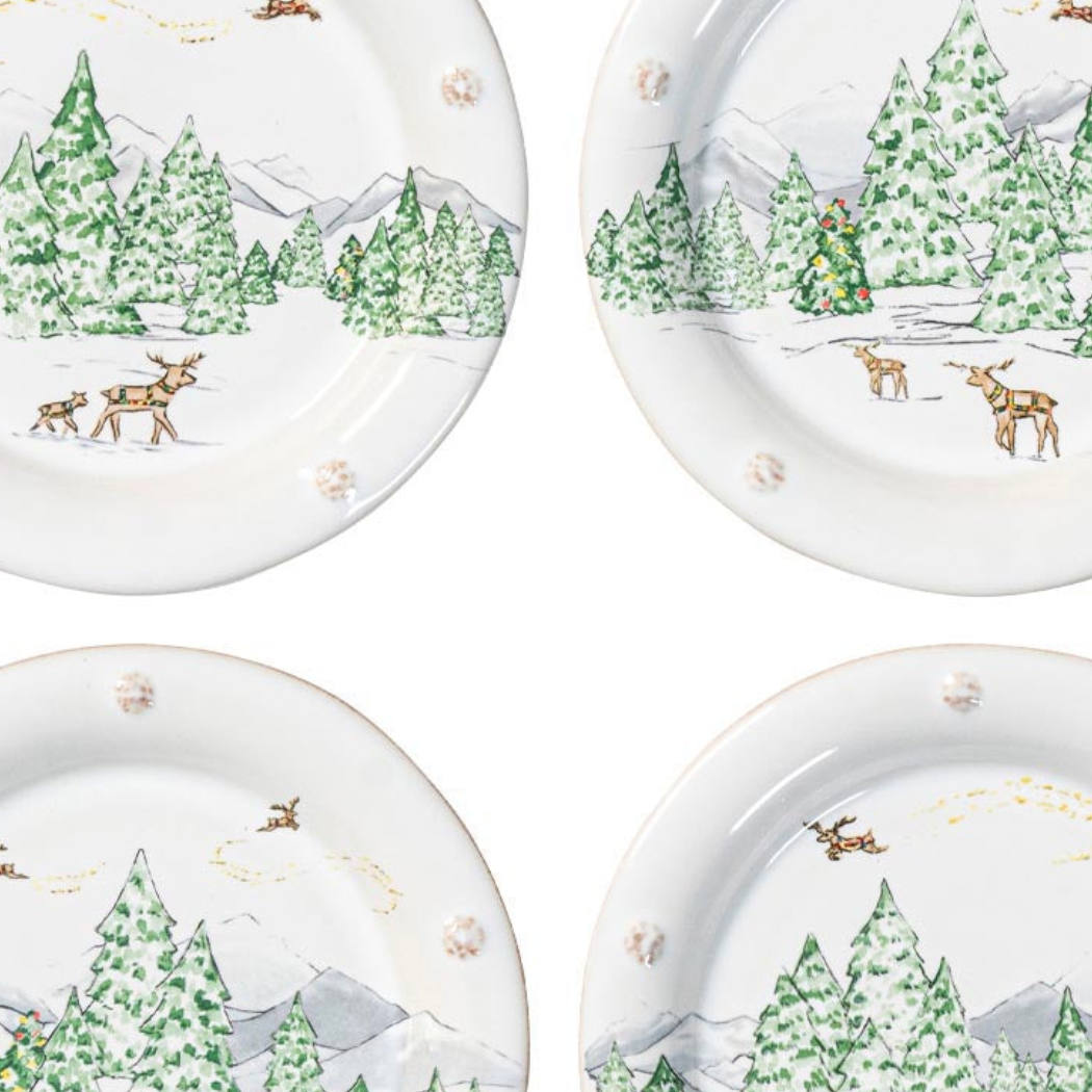 Berry & Thread North Pole | Cocktail Plate Set
