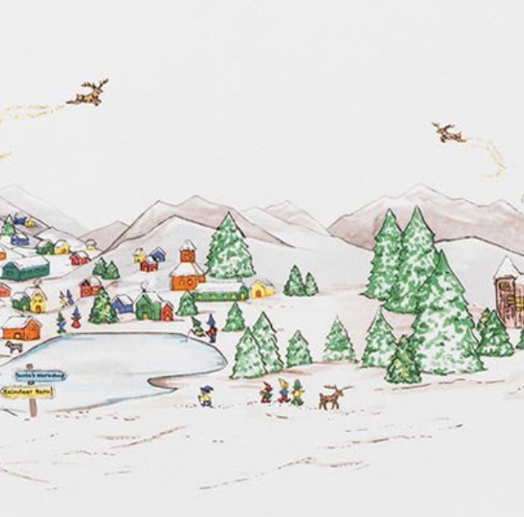 Berry & Thread North Pole | Platter