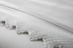 Photo of the Aziza Matelassé | Coverlet ensemble.
