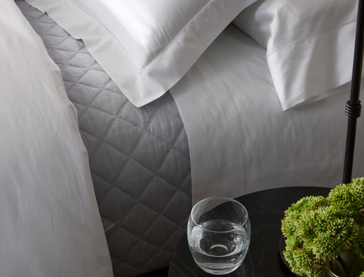 Matouk Bergamo Hemstitch Duvet Cover - Thumbnail 3