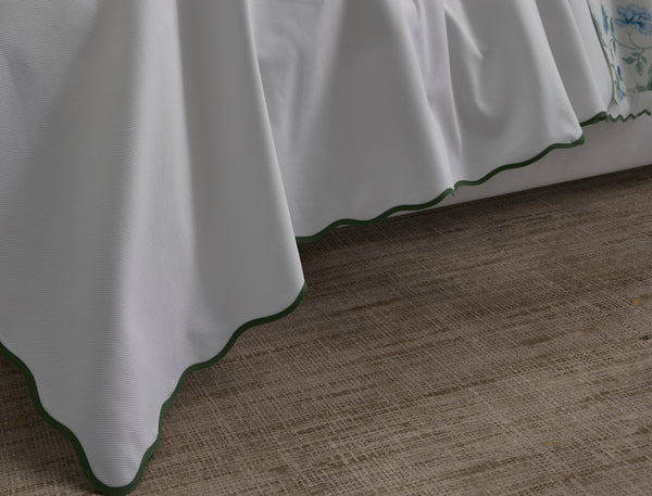 Photo of the Camilla Pique | Duvet Cover ensemble.