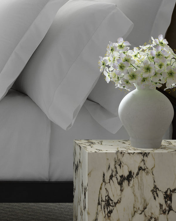 Photo of the Gatsby Hemstitch | Pillowcase Set ensemble.
