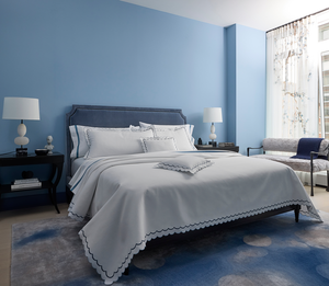 Photo of the India Pique | Duvet Cover ensemble.