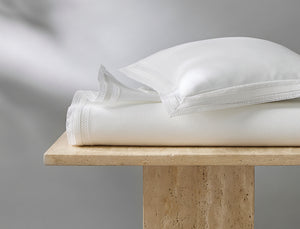 Photo of the Grace | Lace Piqué Coverlet ensemble.