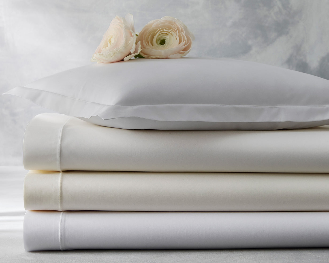 Luca Satin Stitch | Pillowcase, Pair