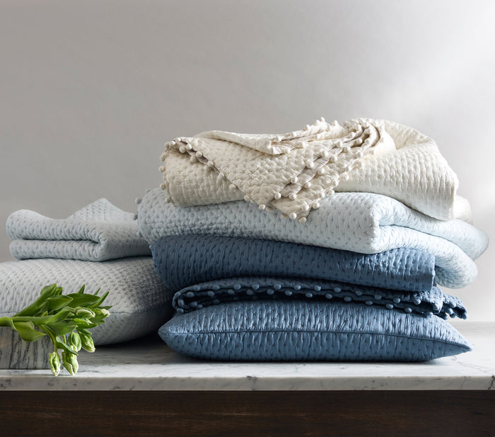 Photo of the Margaret | Quilted Euro Sham ensemble.
