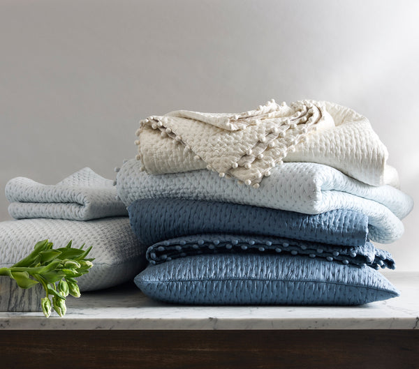 Photo of the Margaret | Quilted Euro Sham ensemble.