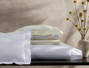 Photo of the Sierra Hemstitch | Duvet Cover ensemble.