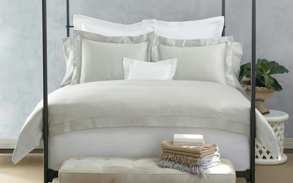 Photo of the Nocturne Hemstitch | Duvet Cover ensemble.