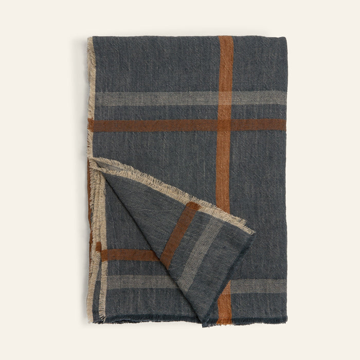 Photo of the Bryant | Throw Blanket ensemble.