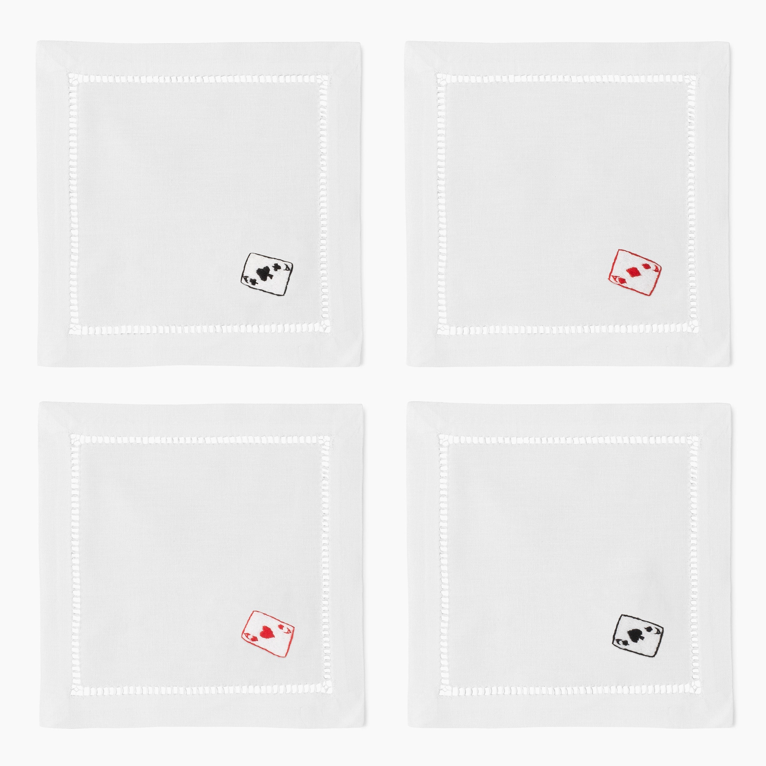 Henry Handwork Cocktail Napkins - Thumbnail 3