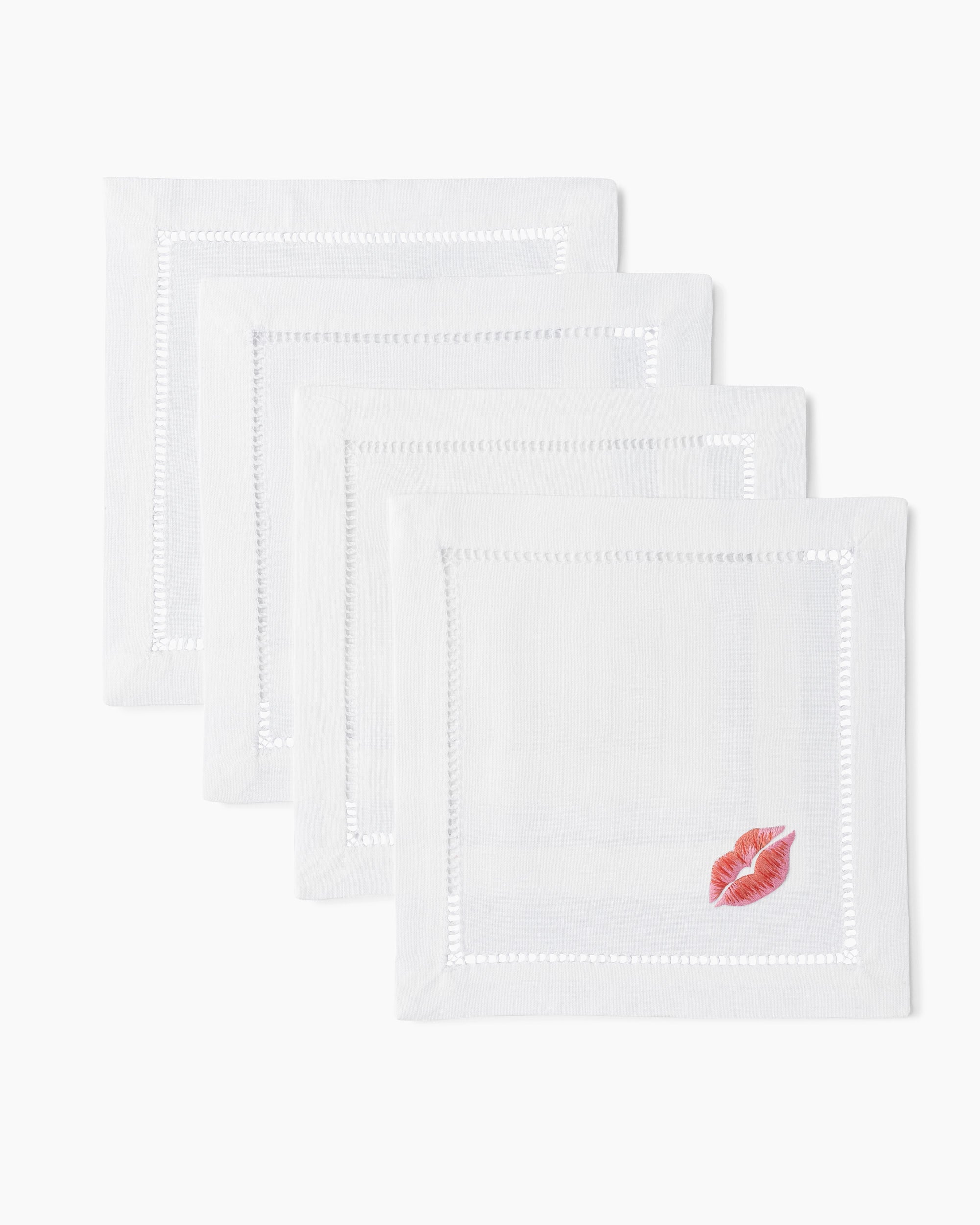Henry Handwork Kiss Cocktail Napkin
