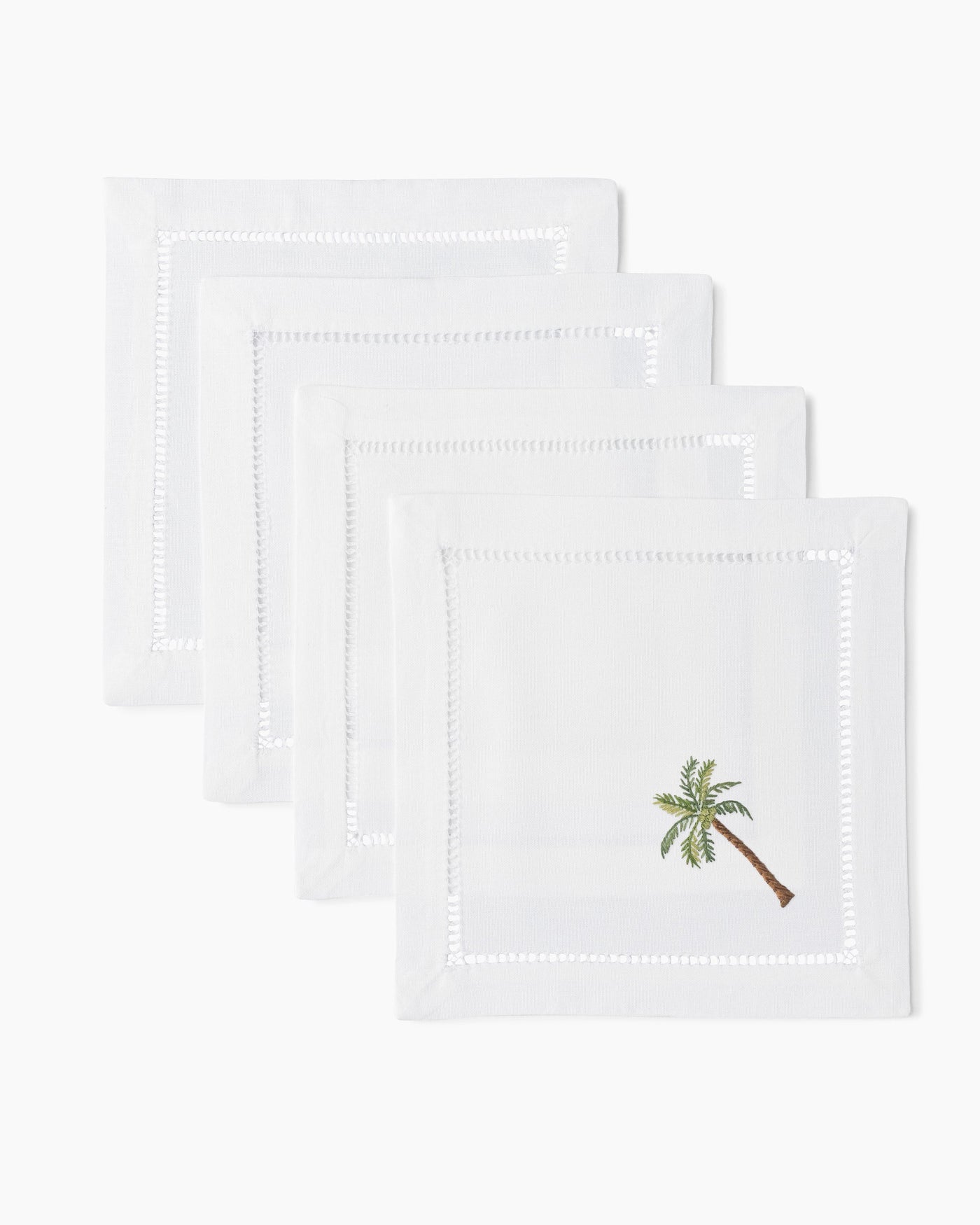 Palm Tree Modern Cocktail Napkins