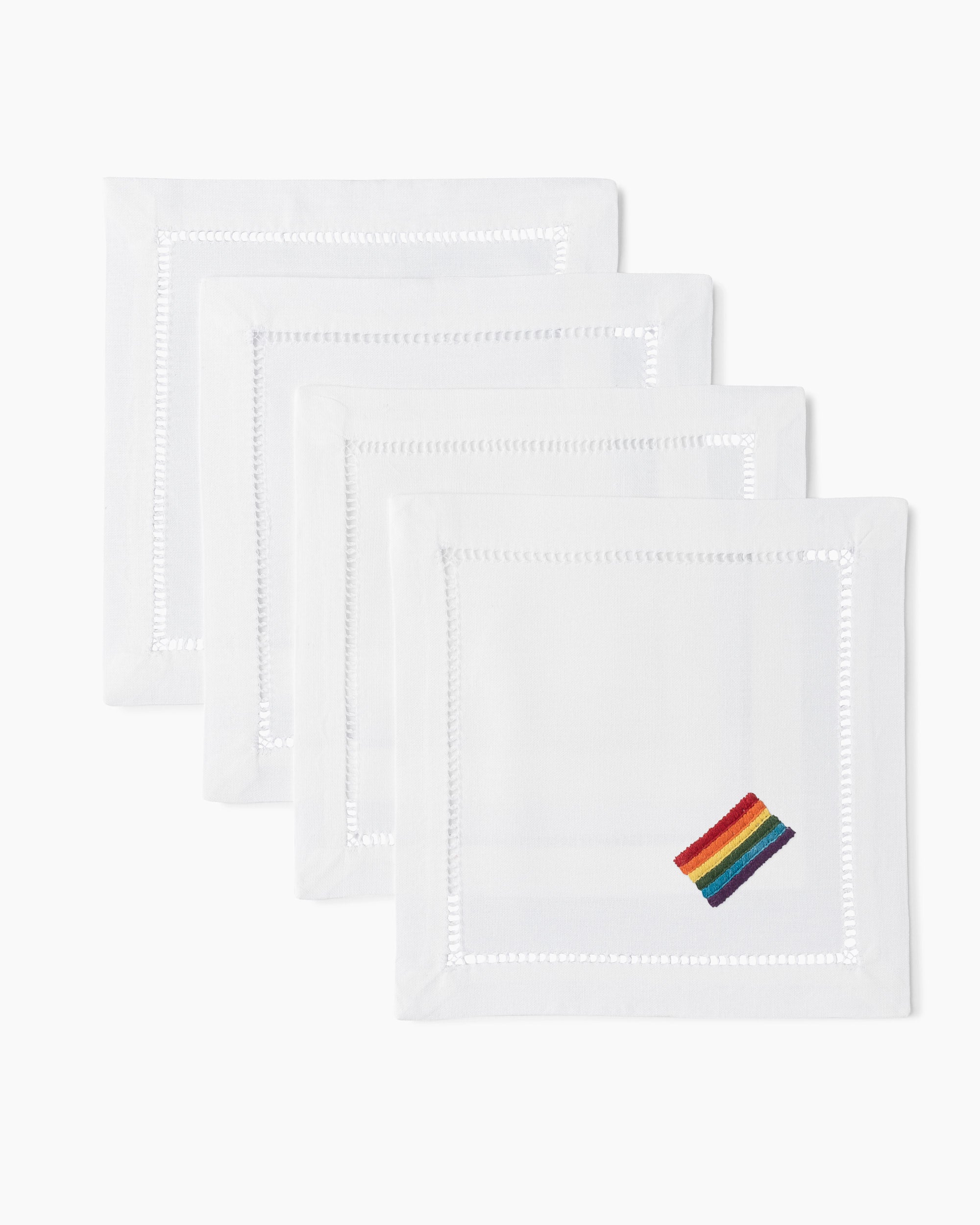 Pride Flag Cocktail Napkins – Linen Society
