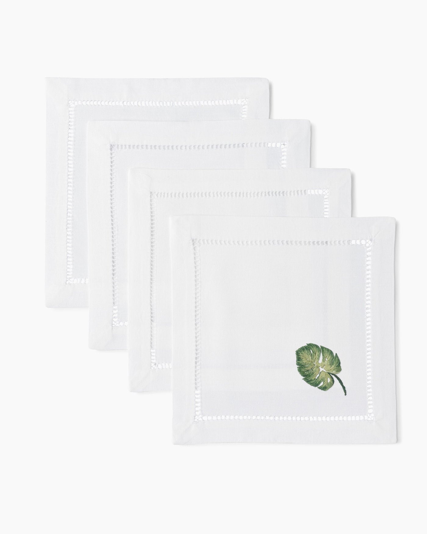 Tropical Leaf Cocktail Napkins