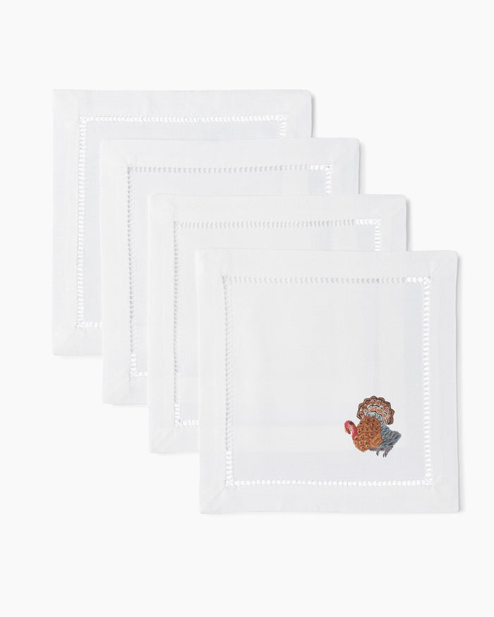 Photo of the Turkey Gold Cocktail Napkins ensemble.