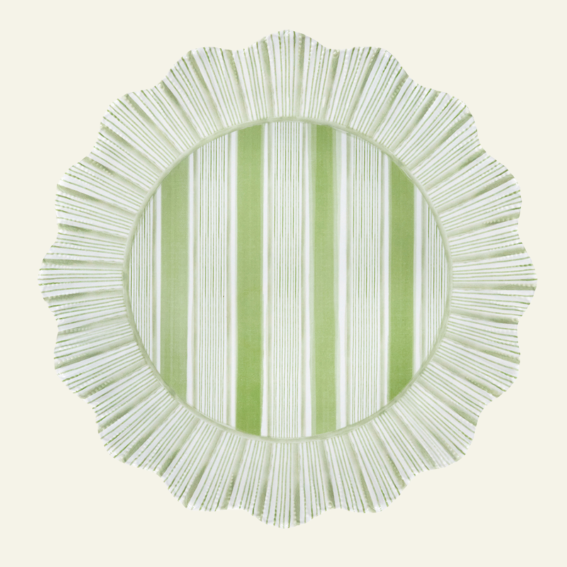 Cabana Stripe Melamine | Dinner Plate Set