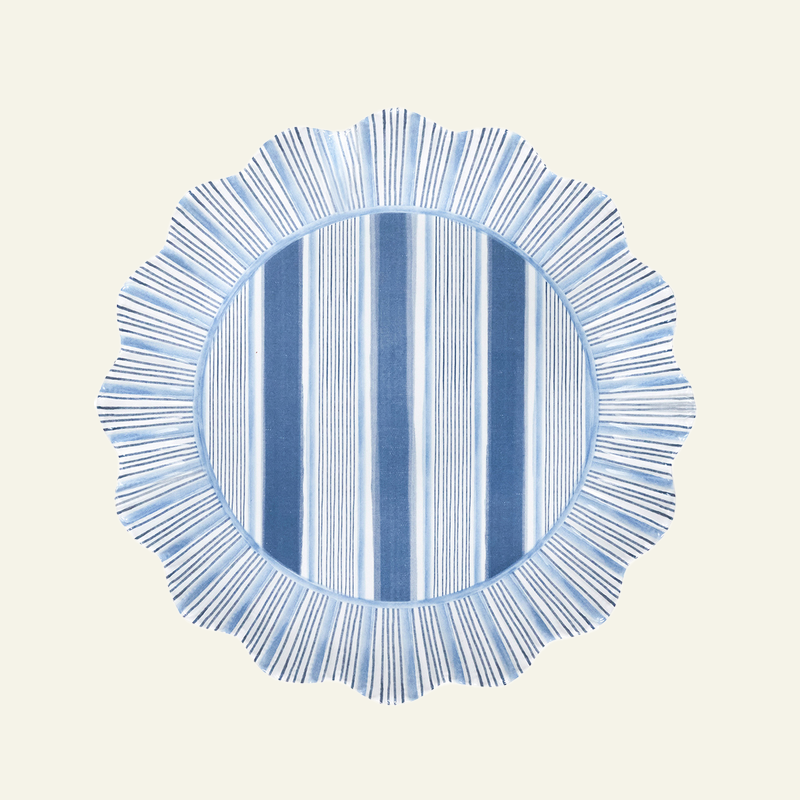 Cabana Stripe Melamine | Dessert Plate Set