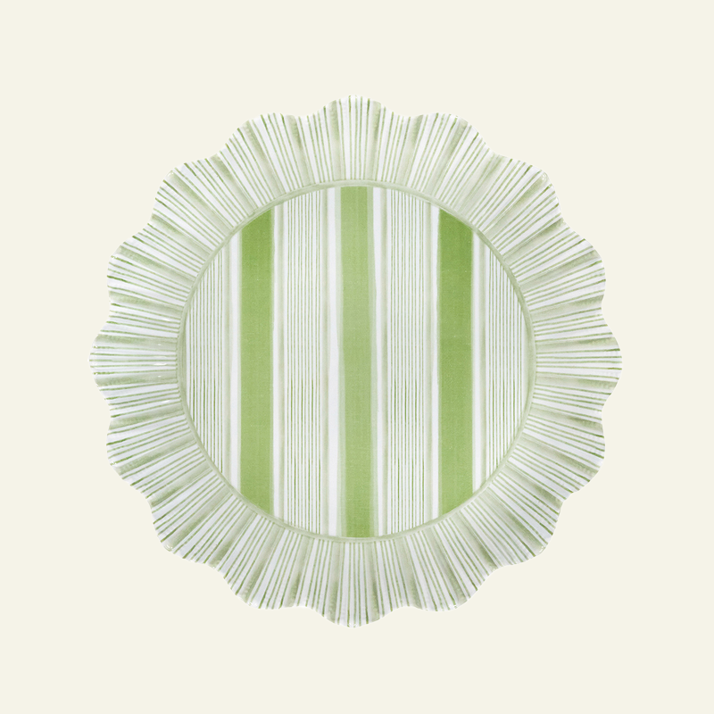 Cabana Stripe Melamine | Dessert Plate Set